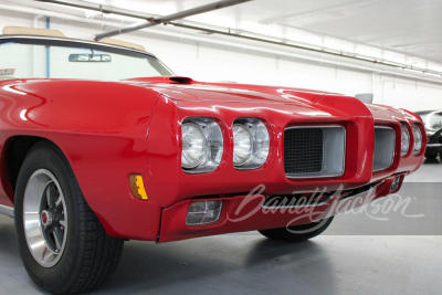 1970 PONTIAC GTO CONVERTIBLE - 8