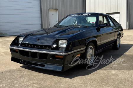 1987 DODGE CHARGER SHELBY TURBO GLH-S