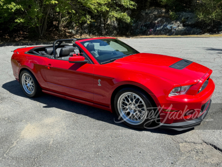 2010 FORD SHELBY GT500 CONVERTIBLE