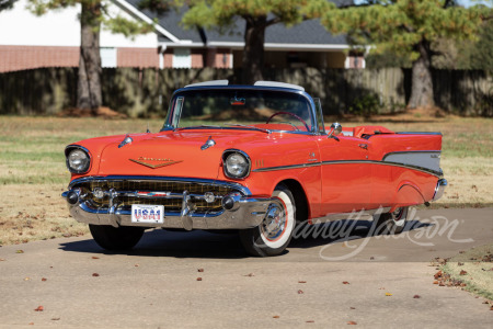 1957 CHEVROLET BEL AIR FI CONVERTIBLE