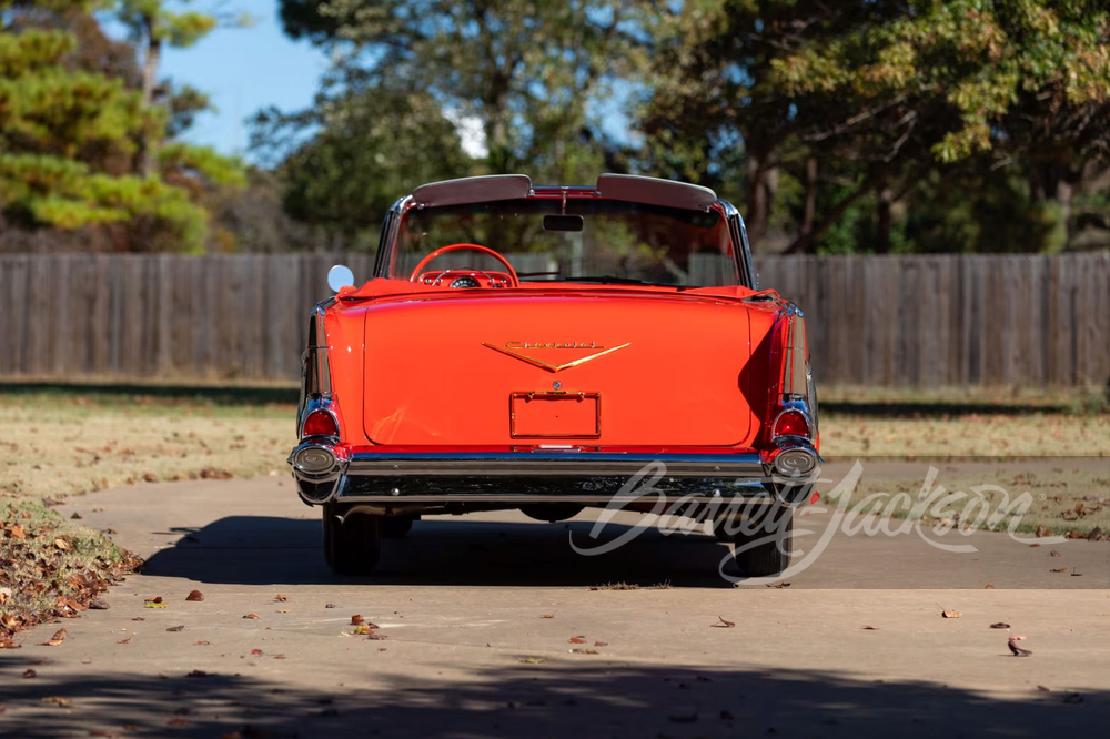 Lot 407 1957 CHEVROLET BEL AIR FI CONVERTIBLE | Barrett-Jackson