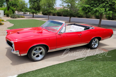 1967 PONTIAC LEMANS CUSTOM CONVERTIBLE