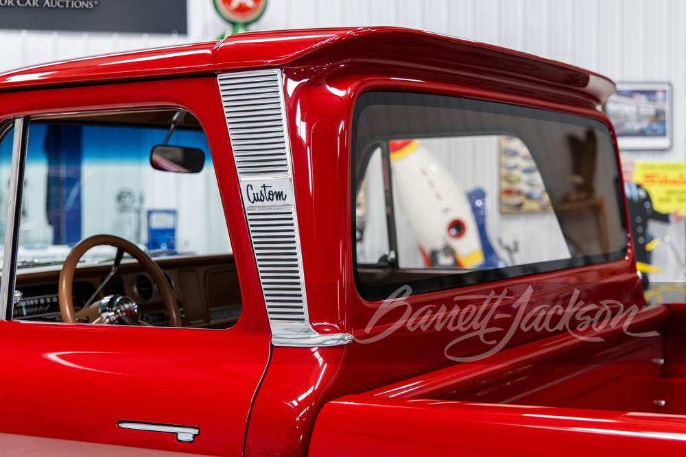 Lot 695 1965 CHEVROLET C10 CUSTOM PICKUP | Barrett-Jackson