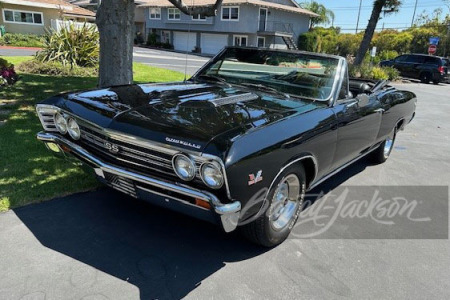 1967 CHEVROLET CHEVELLE MALIBU CUSTOM CONVERTIBLE