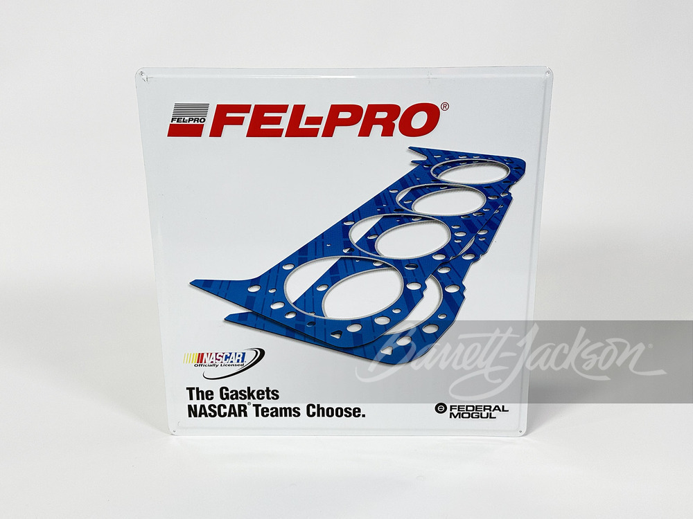 FEDERAL MOGUL FEL-PRO GASKETS EMBOSSED TIN SIGN