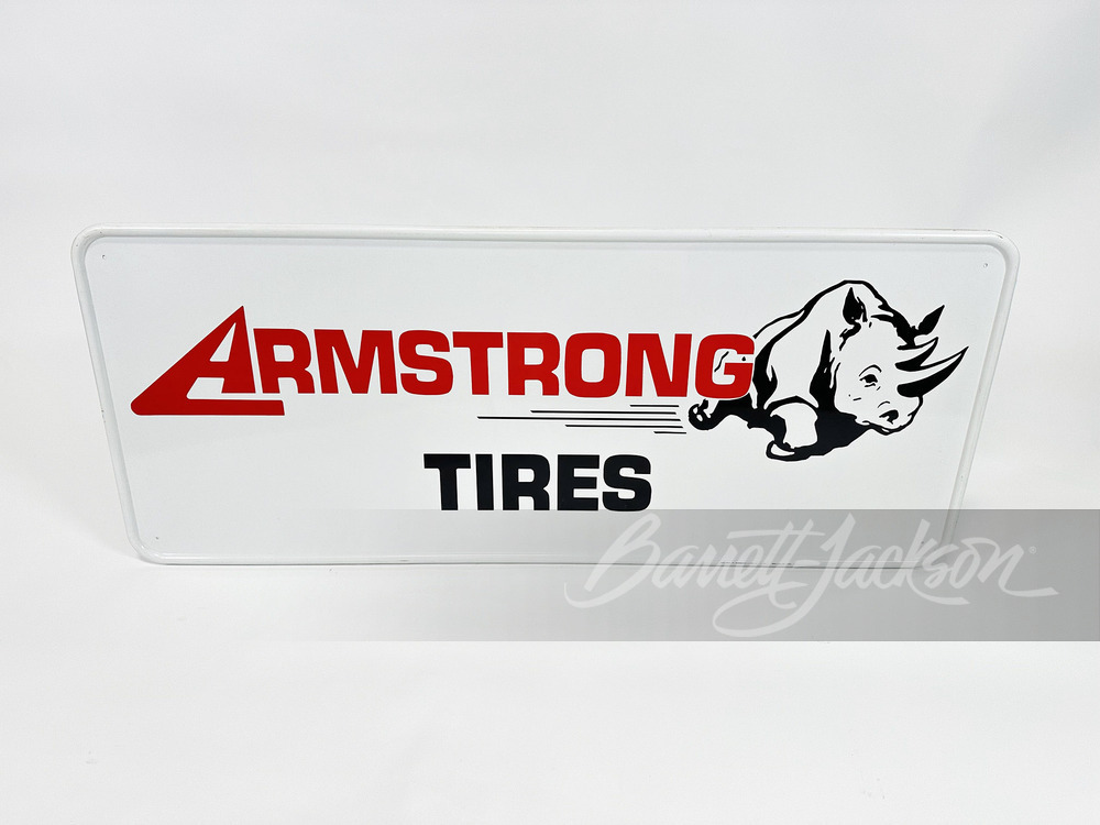 VINTAGE ARMSTRONG TIRES SIGN