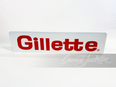 NEWER GILLETTE TIRES TIN SIGN - 2