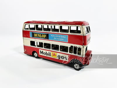 CIRCA EARLY 1950S TIN LITHO LONDON PUBLIC BUS TOY - 3