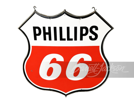 1960 PHILLIPS 66 PORCELAIN SIGN