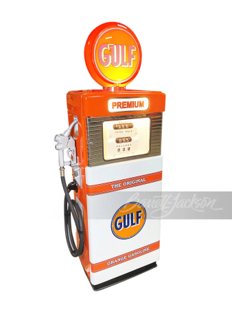 LATE 1950S-60S GULF OIL WAYNE MODEL #505 GAS PUMP