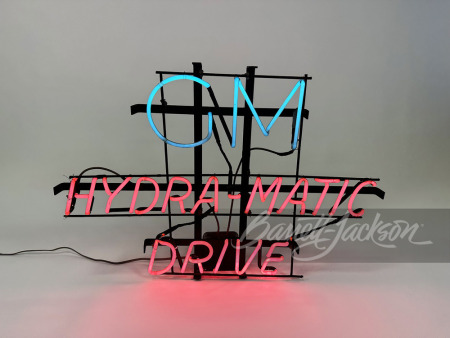 1950S GM HYDRAMATIC DRIVE NEON SIGN