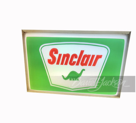 NOS SINCLAIR OIL LIGHT-UP SIGN