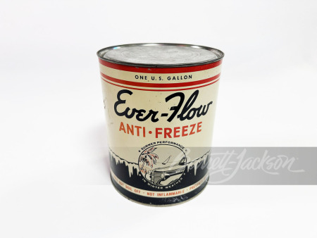 1930S EVER-FLOW ANTI-FREEZE 1-GALLON TIN