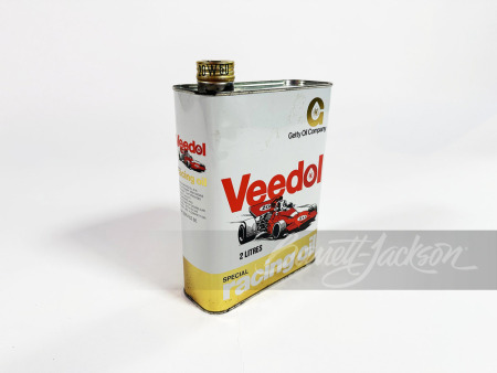 1960S GETTY OIL VEEDOL RACING OIL 2-LITER TIN