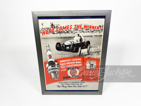 1950S BOWES SEALS FAST GRAND PRIX POSTER