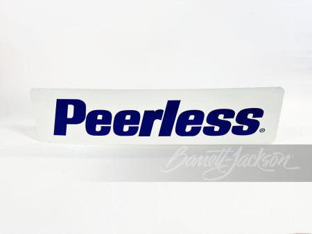 NEWER PEERLESS TIRES TIN SIGN