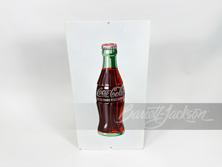 1950S COCA-COLA BOTTLE SIGN