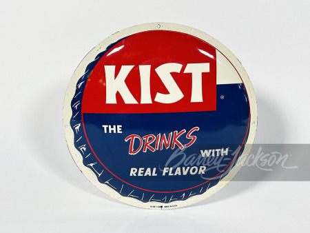 1950S KIST SODA BEVERAGES TIN SIGN