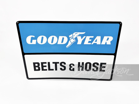 LATE 1960S GOODYEAR BELTS & HOSES TIN SIGN