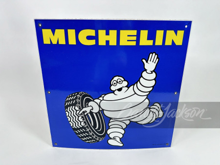 VINTAGE MICHELIN TIRES PORCELAIN SIGN