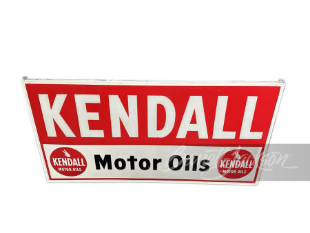 1960S KENDALL MOTOR OILS TIN SIGN