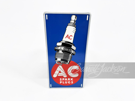 1941 AC SPARK PLUGS TIN SIGN