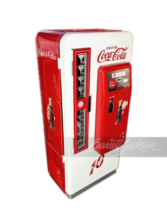 1950S COCA-COLA CAVALIER 72 COIN-OPERATED SODA MACHINE