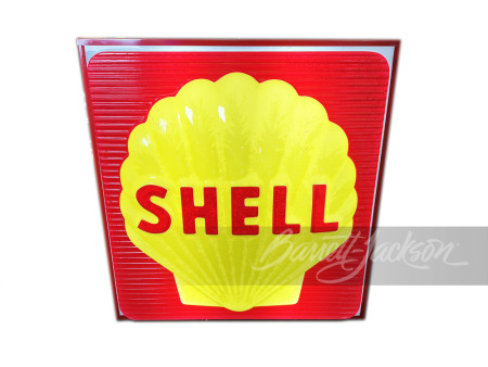 LATE 1950S-EARLY '60S SHELL OIL SIGN