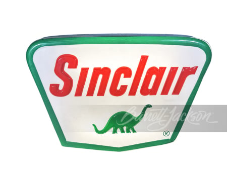 VINTAGE SINCLAIR OIL LIGHT-UP SIGN