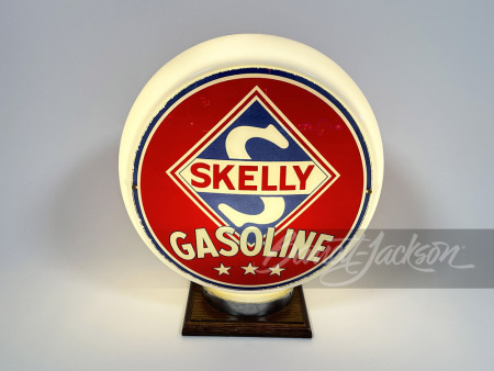 CIRCA 1940S-50S SKELLY GASOLINE GAS PUMP GLOBE