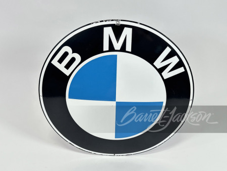 1960S BMW PORCELAIN SIGN