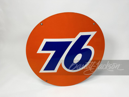 EARLY 1960S UNION 76 PORCELAIN SIGN