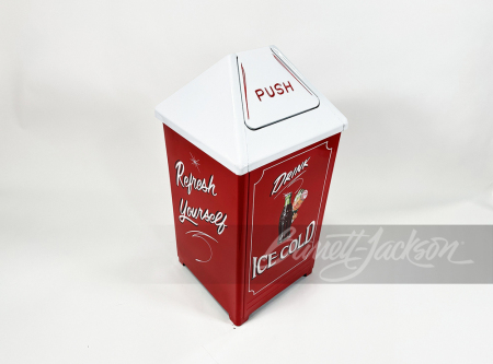 VINTAGE COCA-COLA TRASH CAN