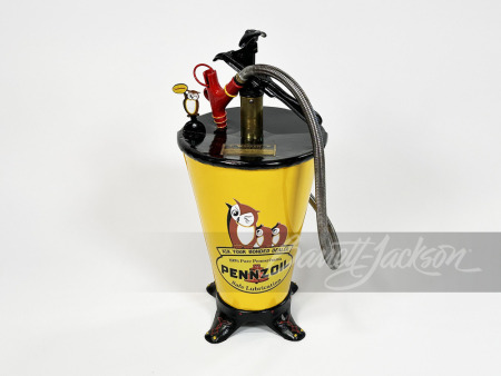 1920 PENNZOIL WEAVER 5-GALLON BUCKET PUMP GREASER