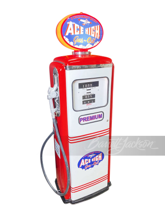 1955 ACE HIGH OIL TOKHEIM #300 GAS PUMP