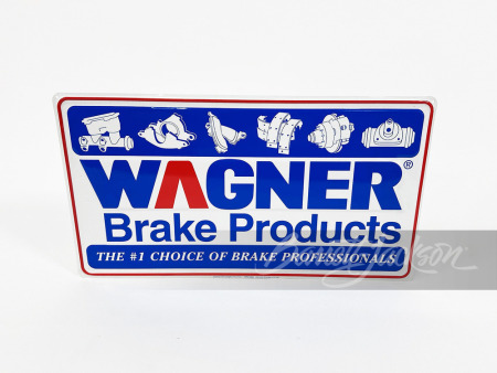 WAGNER BRAKE PRODUCTS EMBOSSED TIN SIGN