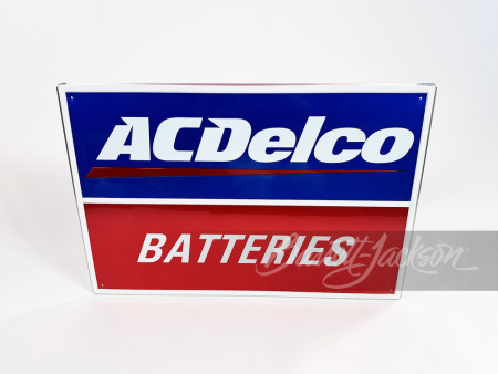 VINTAGE AC DELCO BATTERIES TIN SIGN