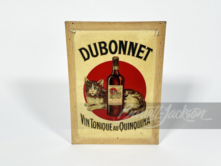 1920S DUBONNET APERITIF TIN SIGN