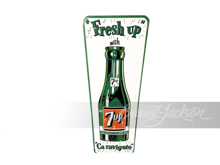 EARLY 1950S 7UP TIN SIGN