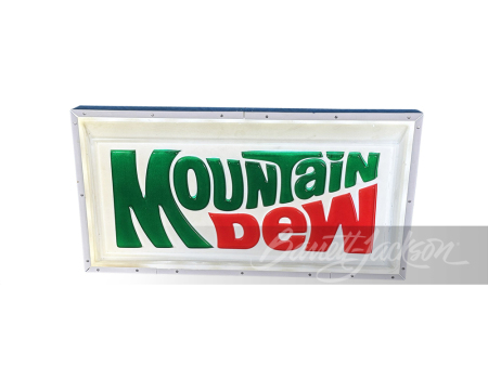 1970S MOUNTAIN DEW LIGHT-UP SIGN