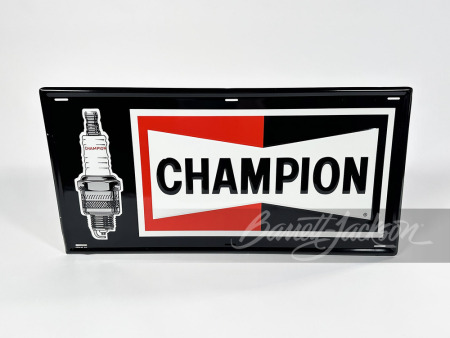 CHAMPION SPARK PLUGS TIN SIGN