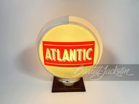 1950S ATLANTIC GASOLINE GAS PUMP GLOBE