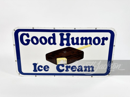 1950S GOOD HUMOR ICE CREAM PORCELAIN SIGN