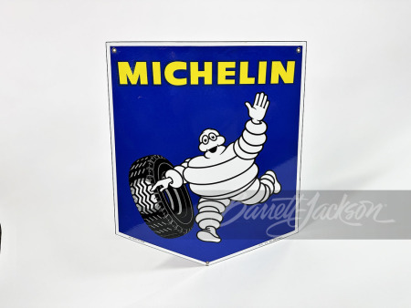 VINTAGE MICHELIN TIRES PORCELAIN SIGN