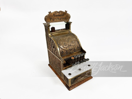 TURN-OF-THE-CENTURY NATIONAL BRASS CASH REGISTER