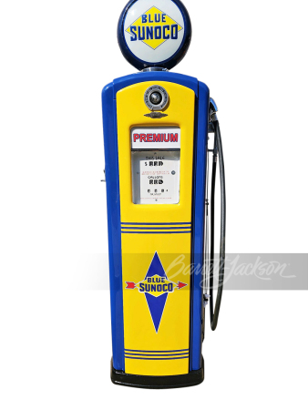 1940S-50S SUNOCO OIL BENNETT MODEL #646 GAS PUMP