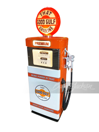 LATE 1950S-60S GULF OIL WAYNE MODEL #505 GAS PUMP