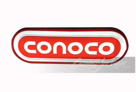 LARGE VINTAGE CONOCO LIGHT-UP SIGN