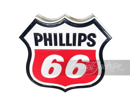 LARGE VINTAGE PHILLIPS 66 LIGHT-UP SIGN