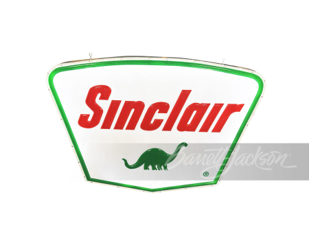 VINTAGE SINCLAIR OIL LIGHT-UP SIGN